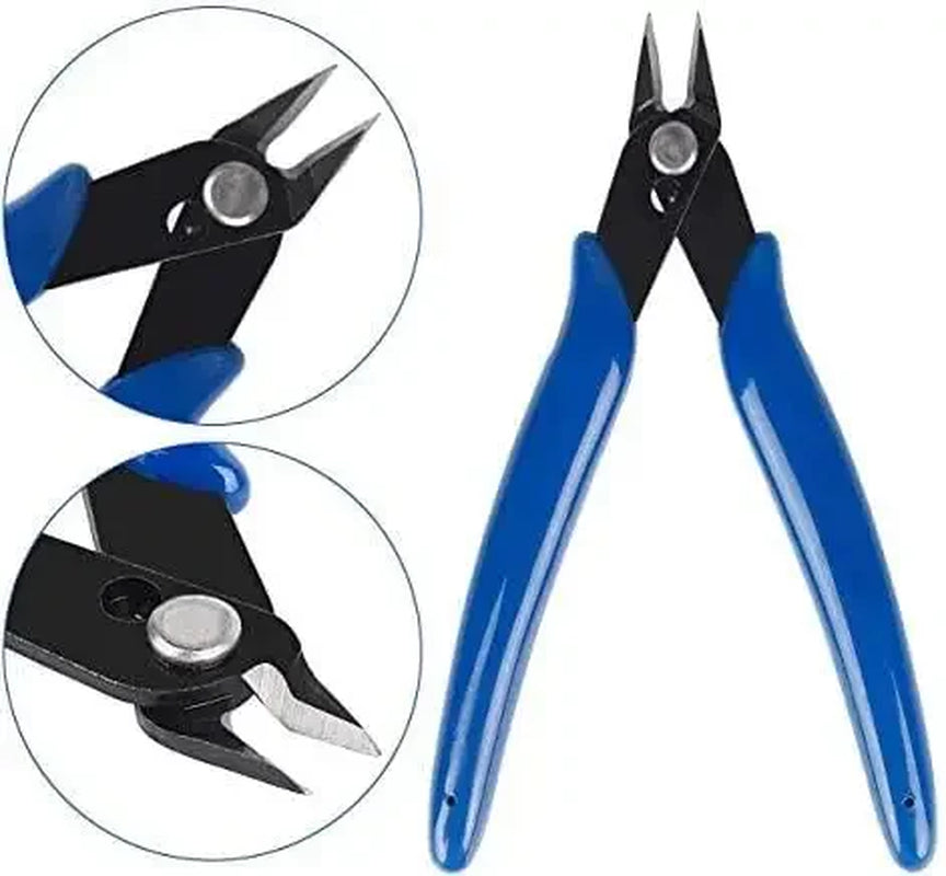 The precision side cutter, up close